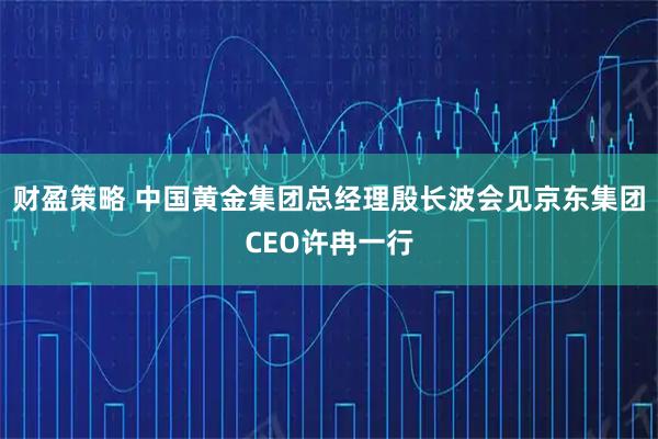 财盈策略 中国黄金集团总经理殷长波会见京东集团CEO许冉一行